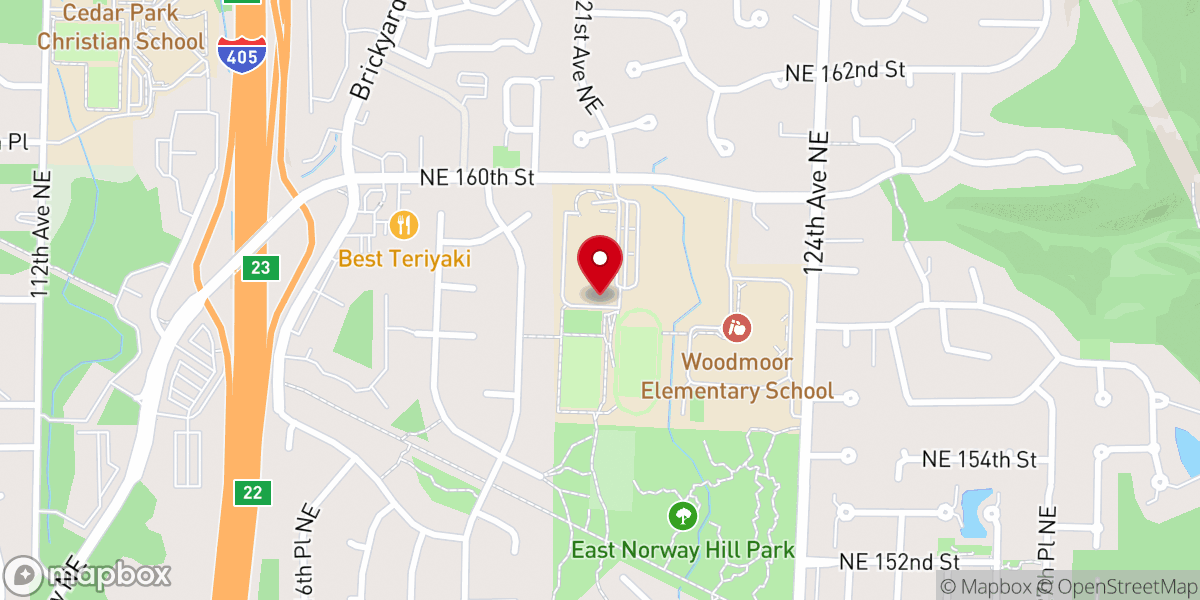 Map showing location of The Image Church
