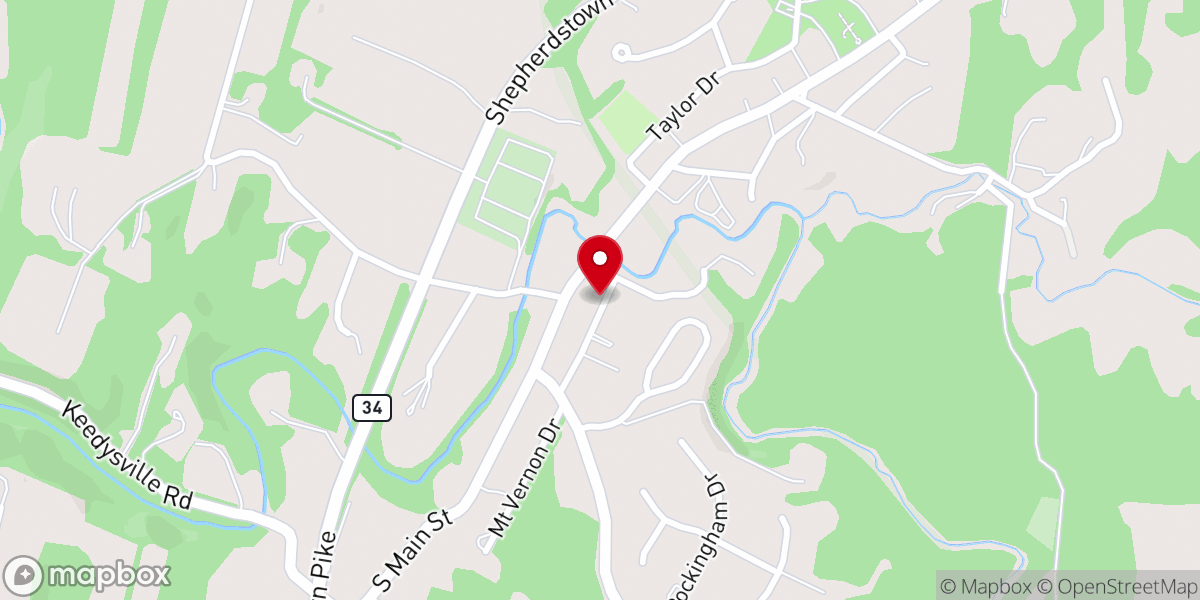 Map showing location of Holy family catholic church