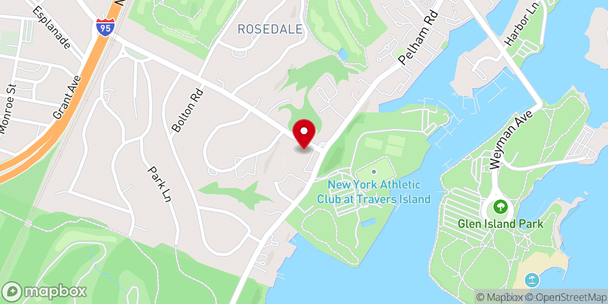 Map showing location of Christ the Redeemer Church