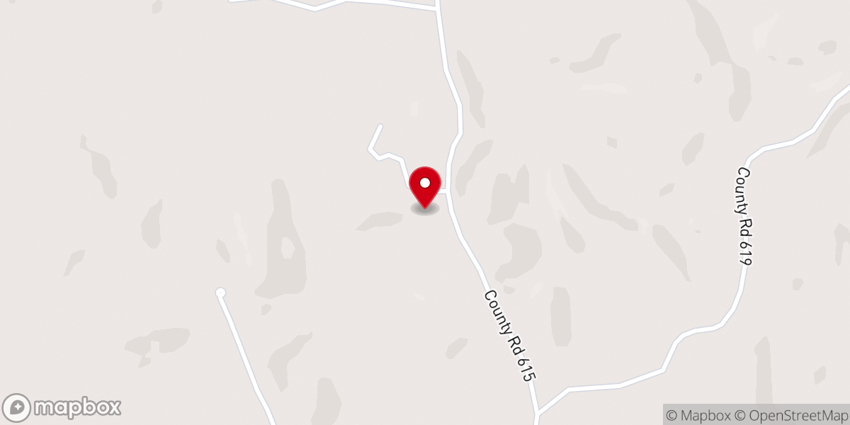 Map showing location of New Harmony United Church