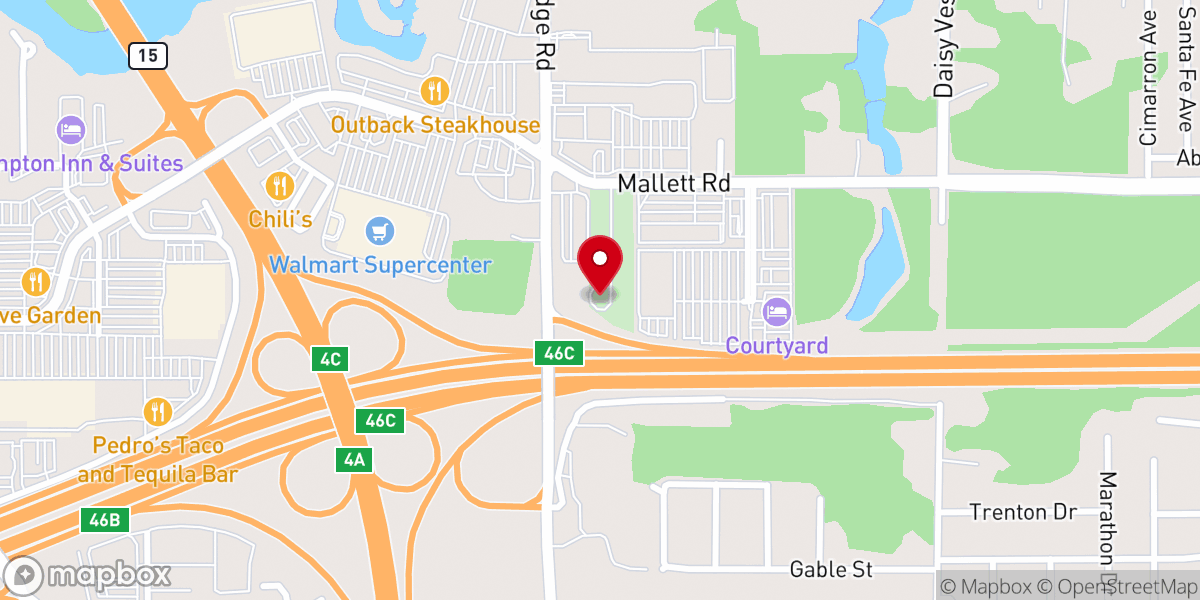 Map showing location of Swetman Chapel
