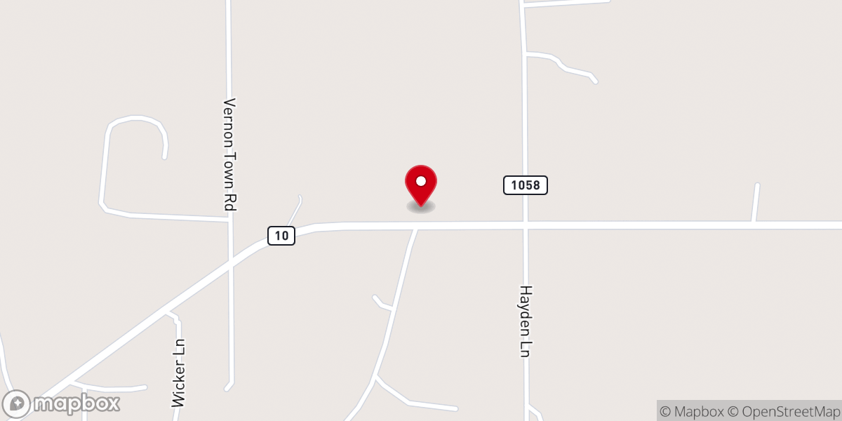 Map showing location of Mount Canaan Baptist Church - City of Refuge