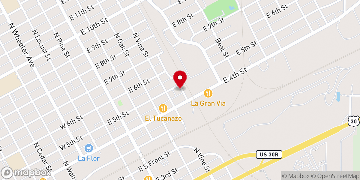 Map showing location of IGLESIA EVANGÉLICA BETHANIA PENTECOSTÉS