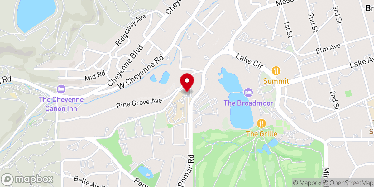 Map showing location of St. Paul Catholic Church