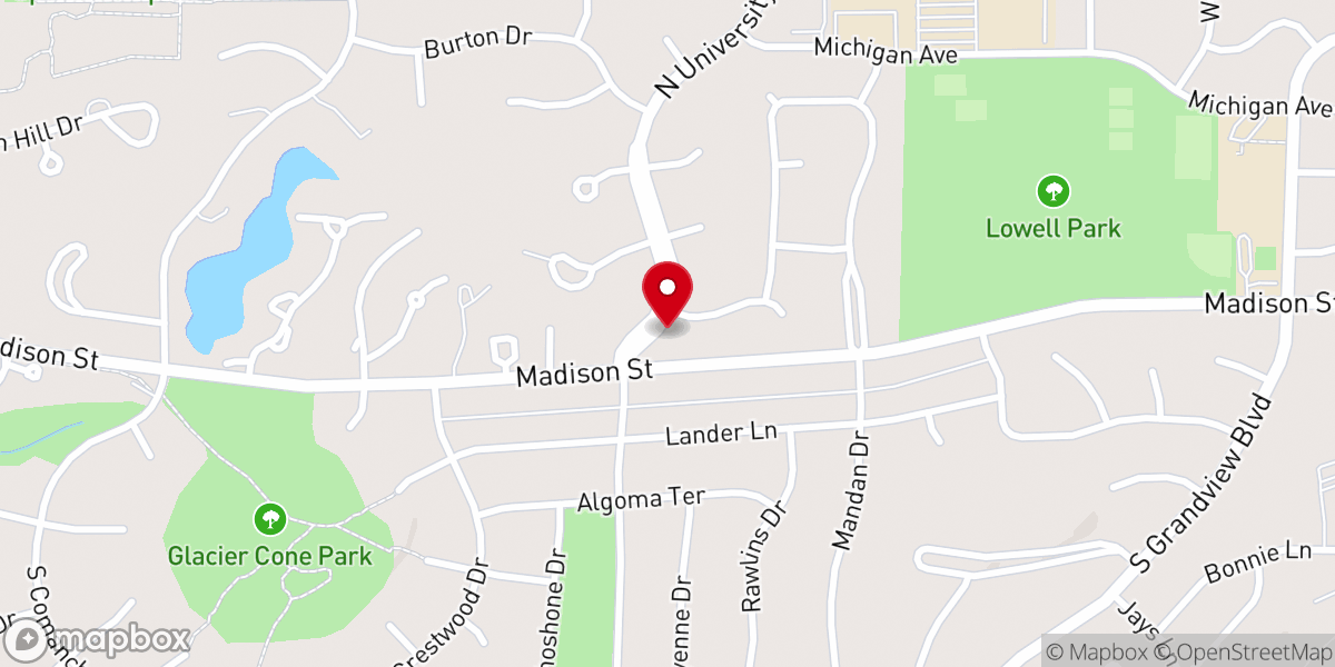 Map showing location of Bibles on the Move Inc