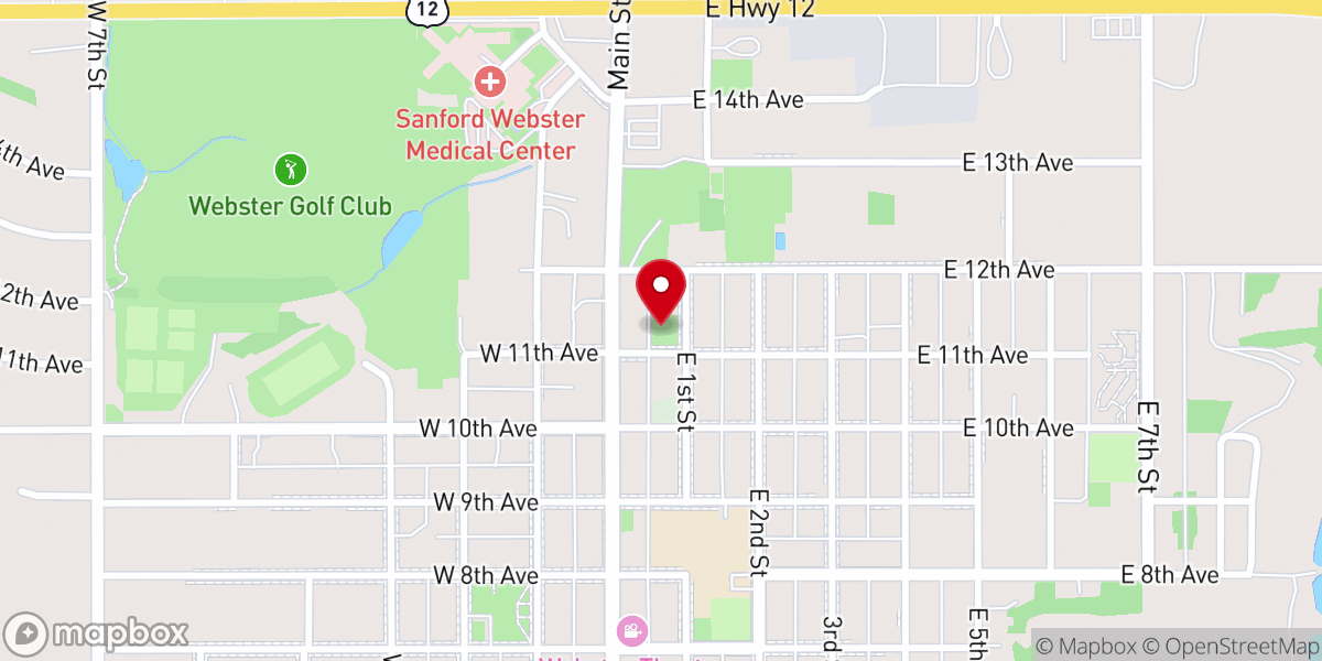 Map showing location of Christ the King Catholic Church