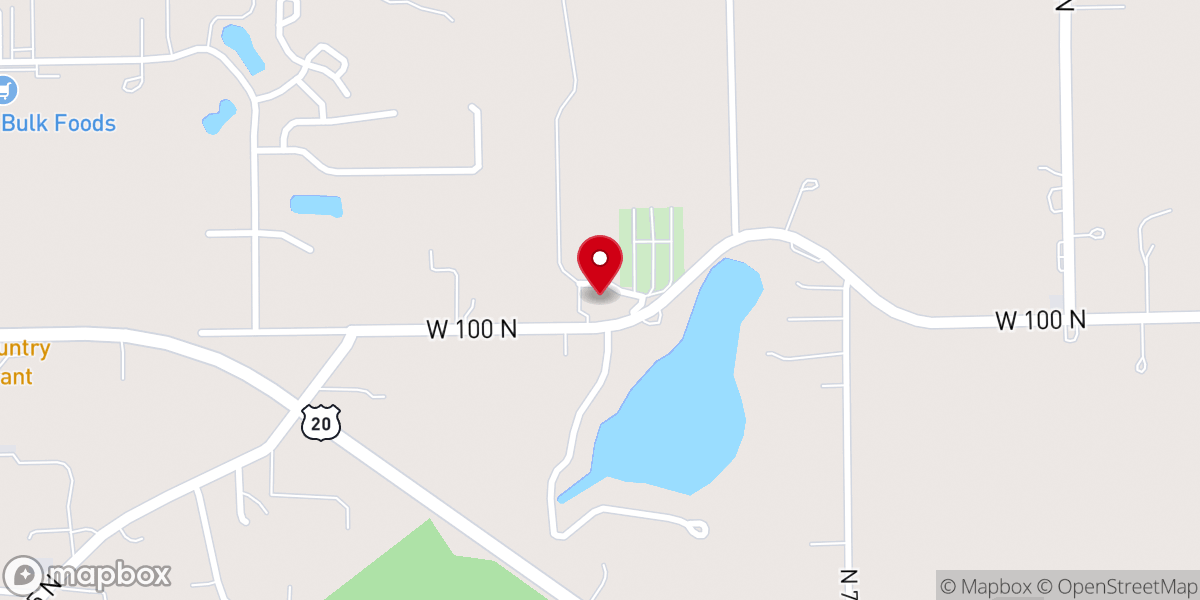 Map showing location of Rainbow Years Learning Ministry