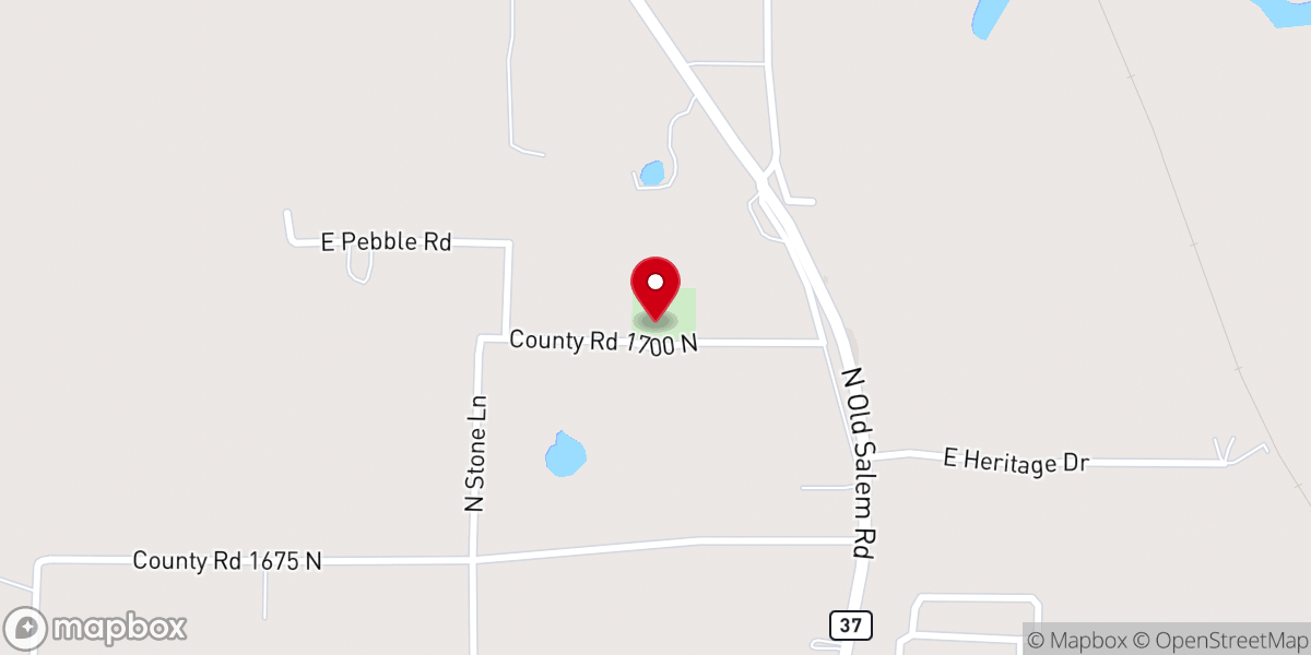 Map showing location of Landmark Church