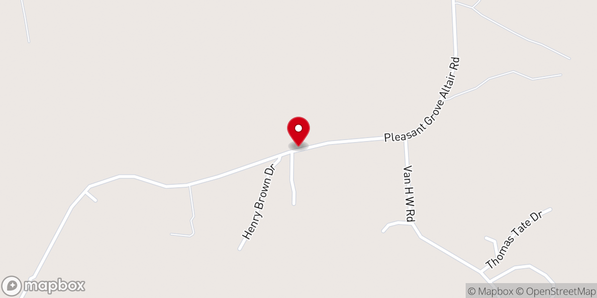 Map showing location of Methodist Church
