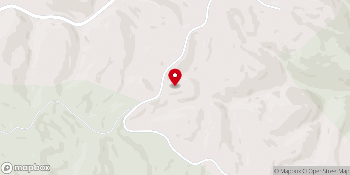 Map showing location of Pilgrims Rest Church