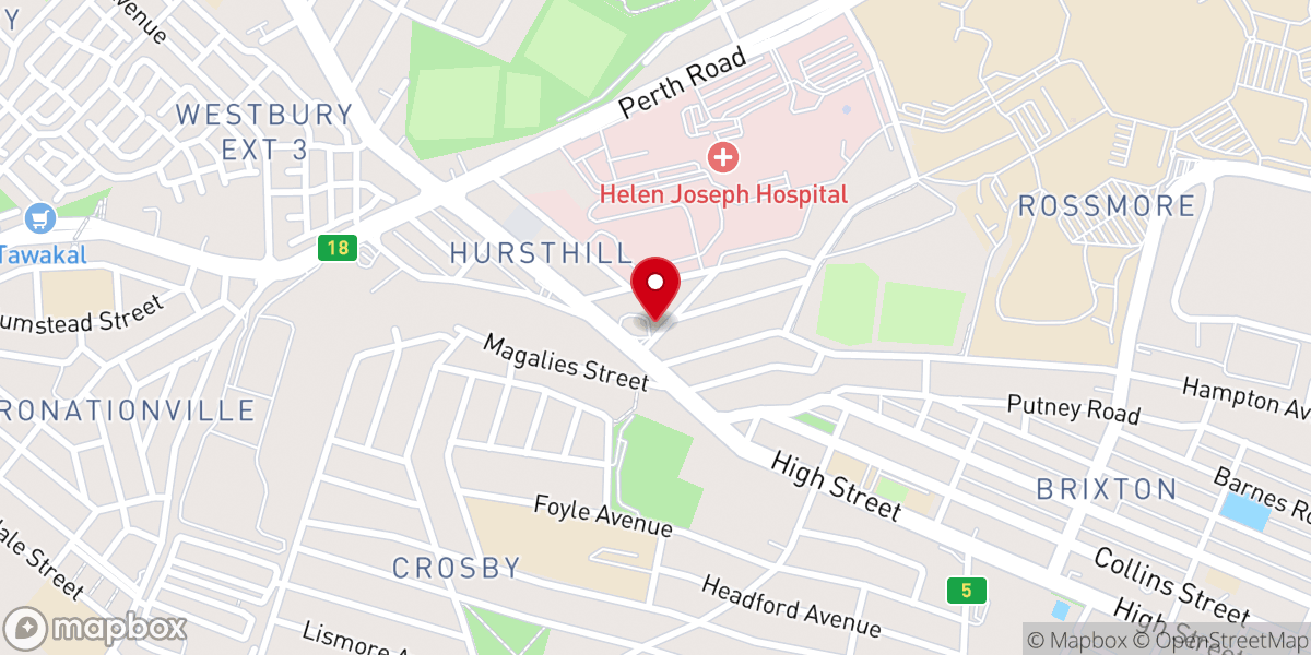 Map showing location of AGS Lofstad / AFM Praise City