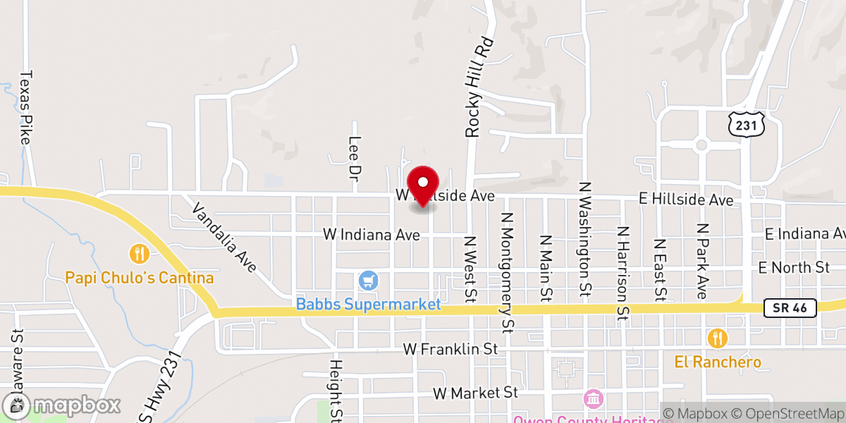 Map showing location of St. Jude the Apostle Catholic Church