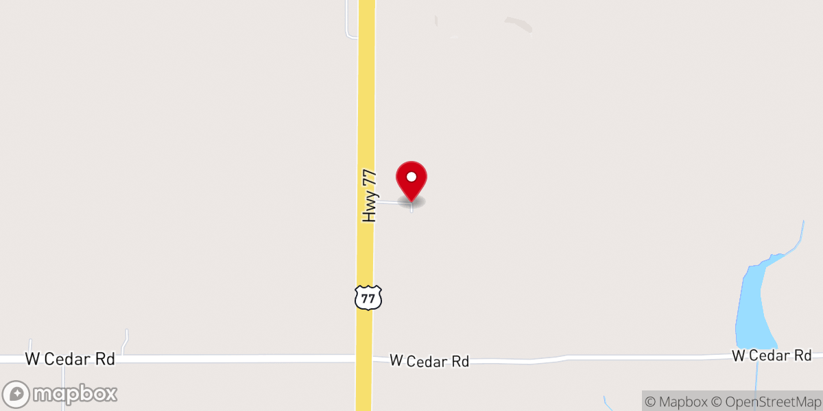 Map showing location of 4 Generations Barn