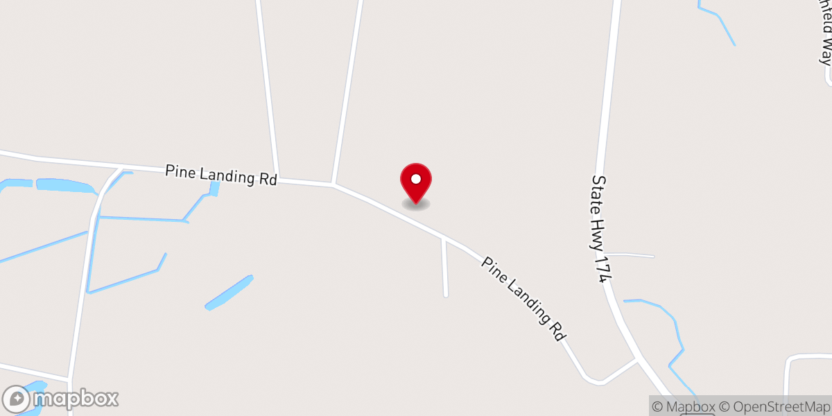 Map showing location of Greater Calvary Church
