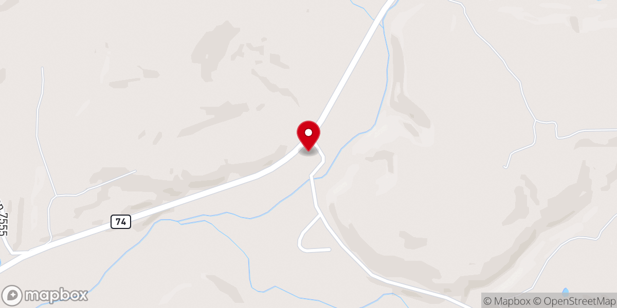Map showing location of Cobb Creek Holiness