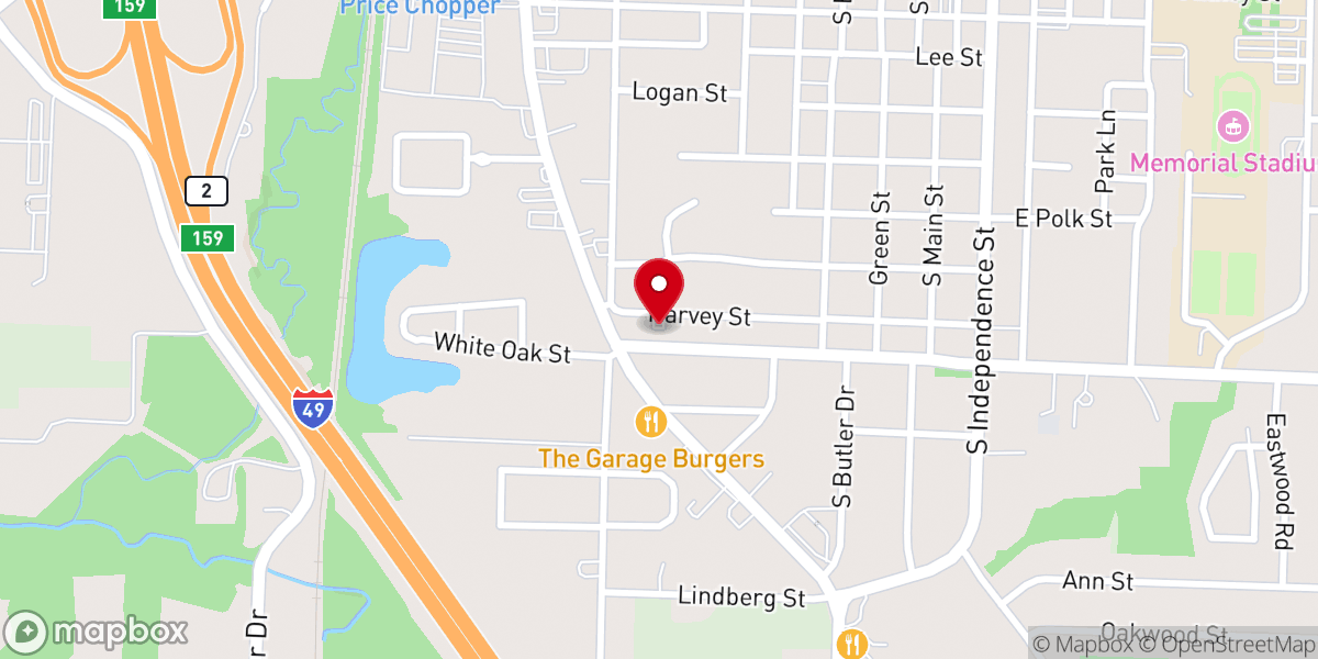 Map showing location of Community of Christ