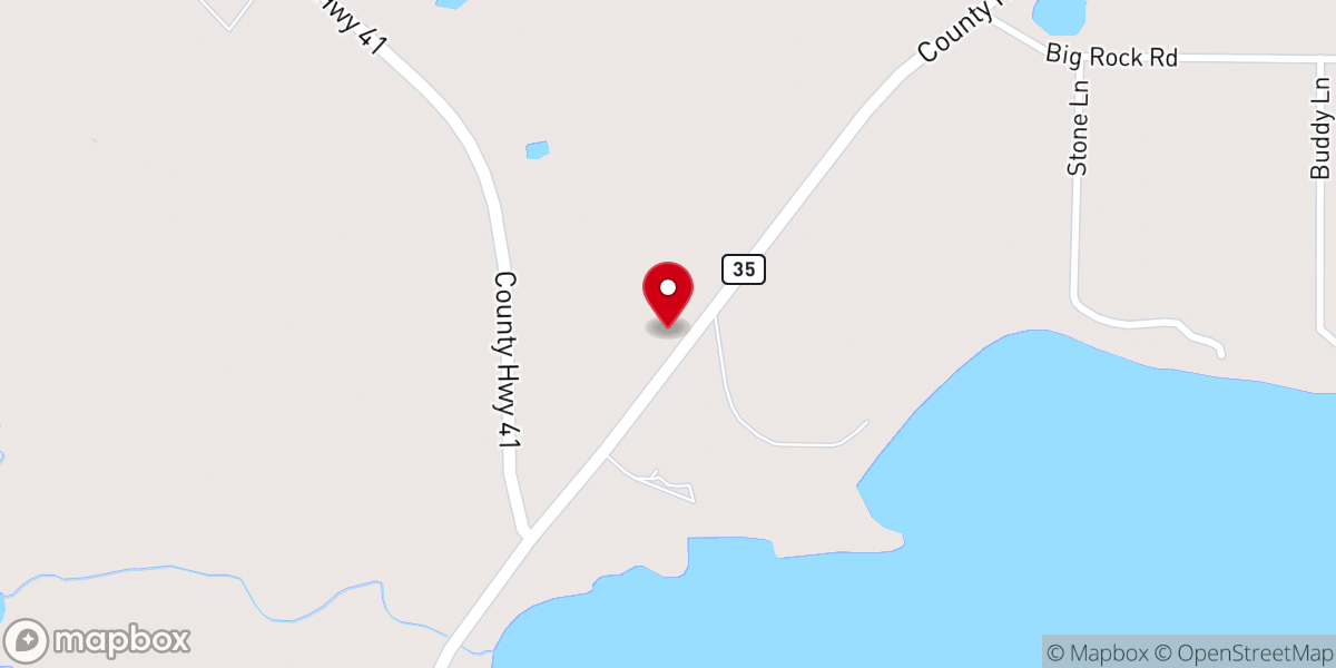 Map showing location of Star Lake Chapel
