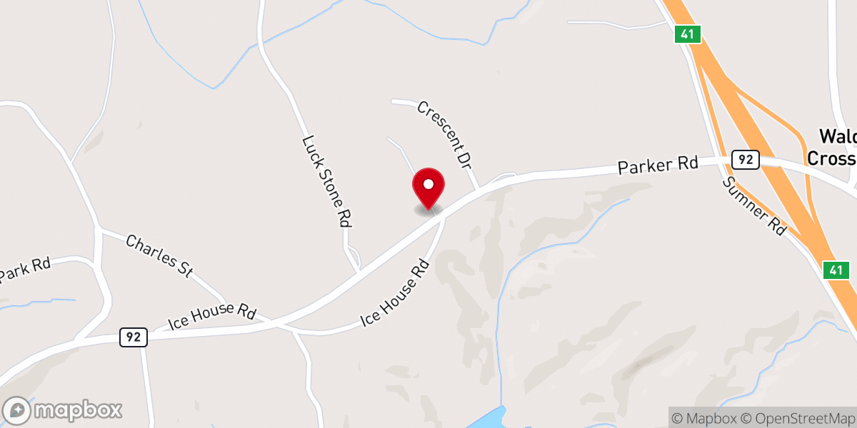 Map showing location of Loving Hope Independent Community Church