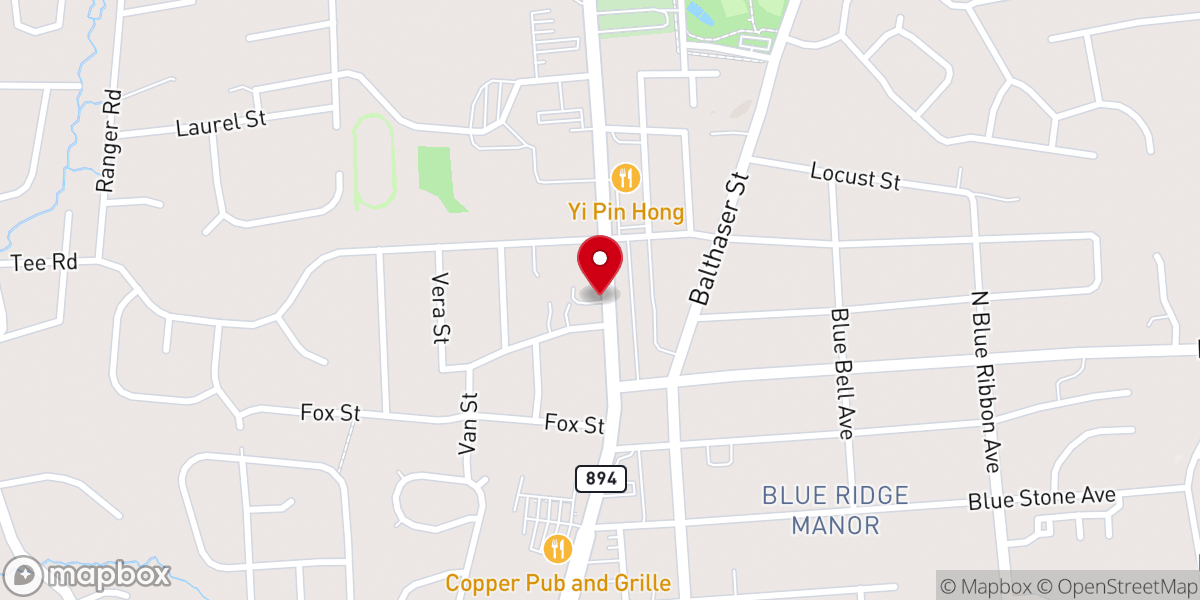 Map showing location of Rejoice Ministries