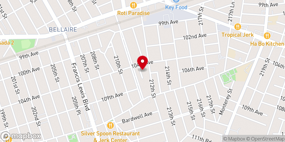 Map showing location of Ferguson Ronald