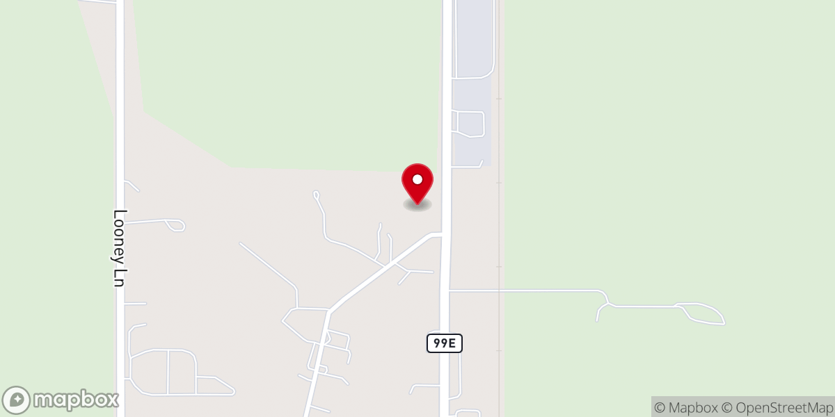 Map showing location of Agape Family Fellowship