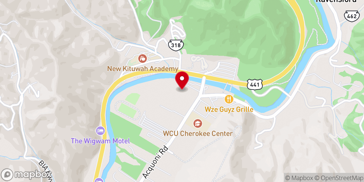 Map showing location of Grace Fellowship Church