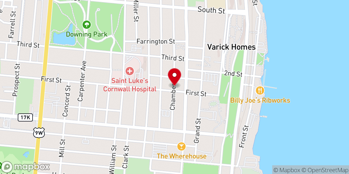 Map showing location of Life Restoration Church - Food Distribution Center