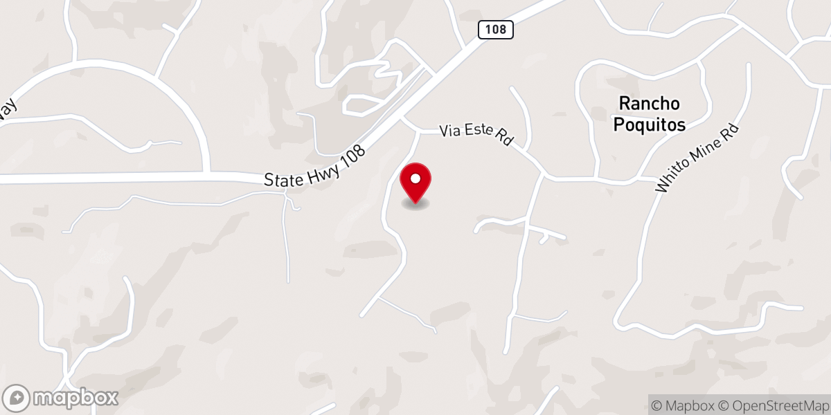 Map showing location of Grace Baptist Church
