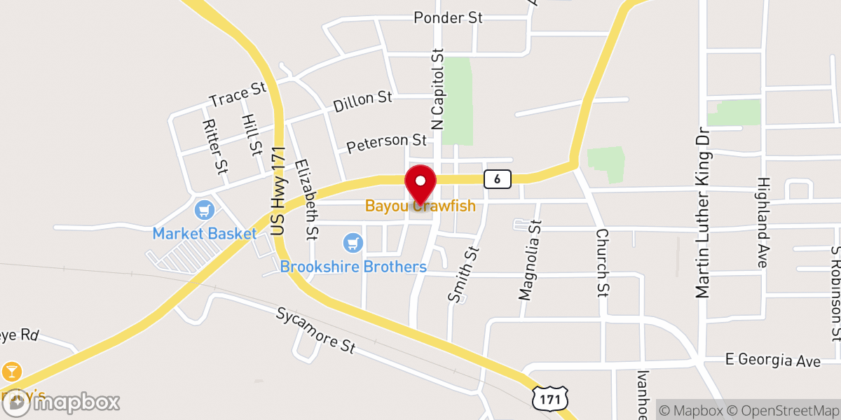 Map showing location of Sabine Parish Comm District