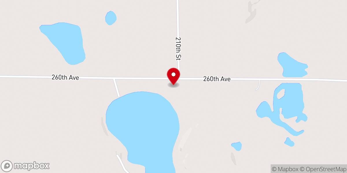 Map showing location of Skonewood Christian Retreat