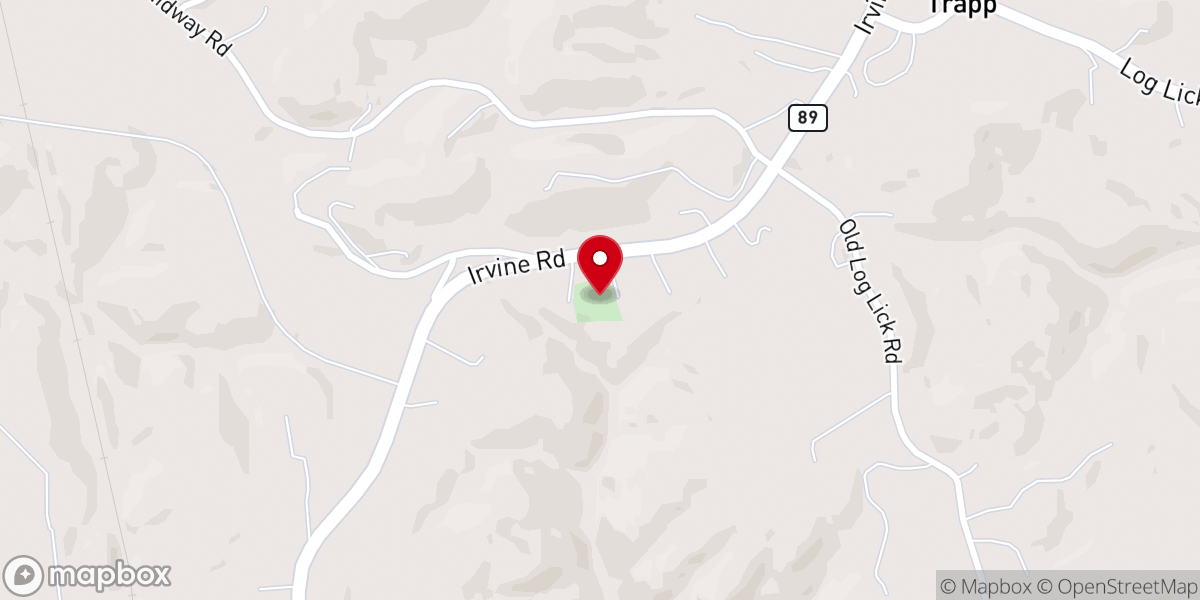 Map showing location of Dunaway Methodist Church