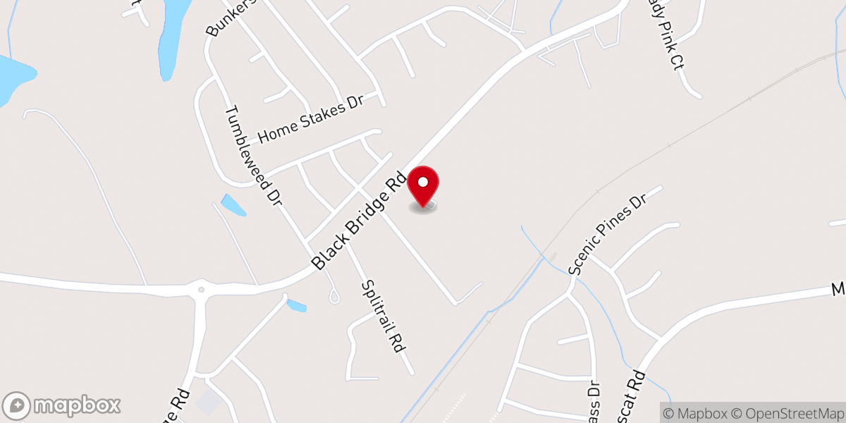 Map showing location of Christ Worship Center Church