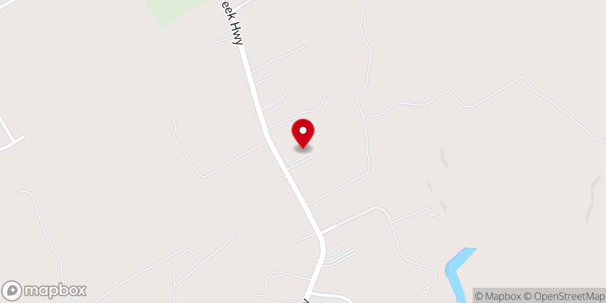 Map showing location of Emmanuel Lutheran Church