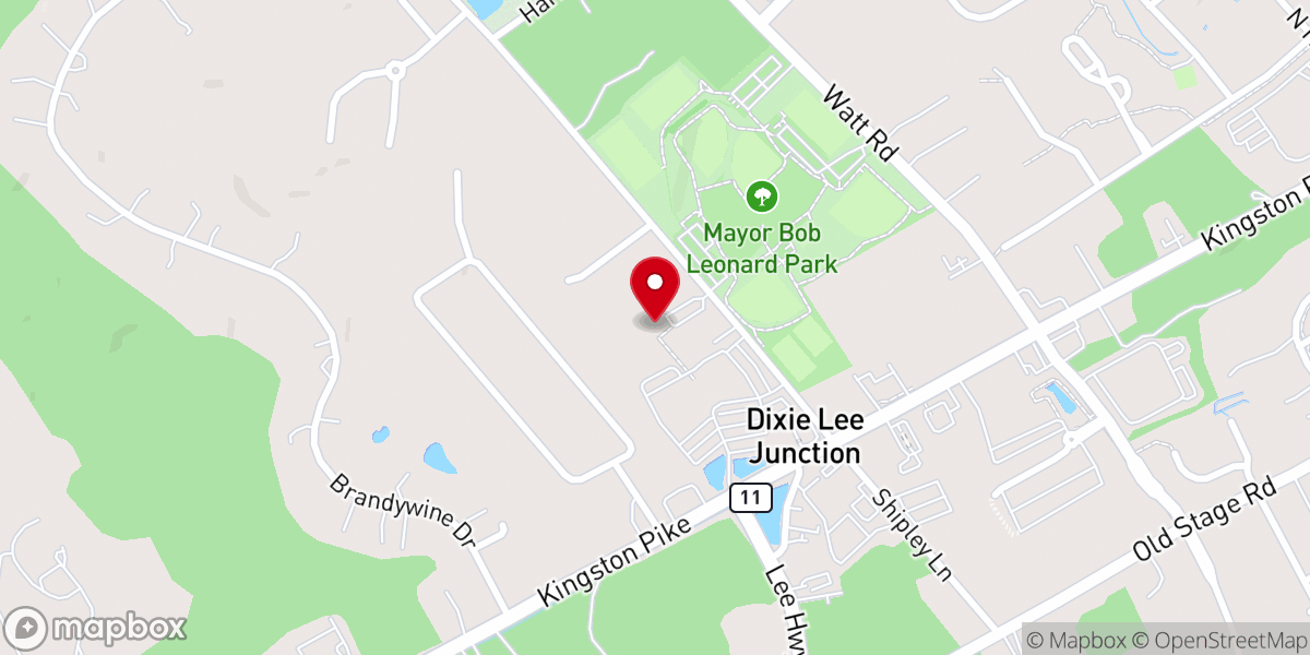 Map showing location of The Shed