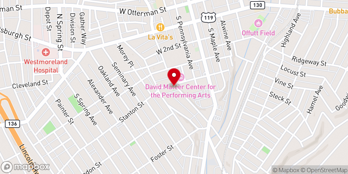 Map showing location of 4TheCity Church