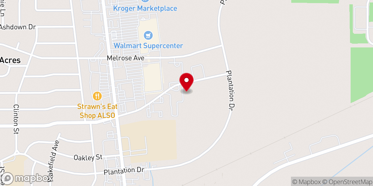 Map showing location of Spirit Wind Ministries