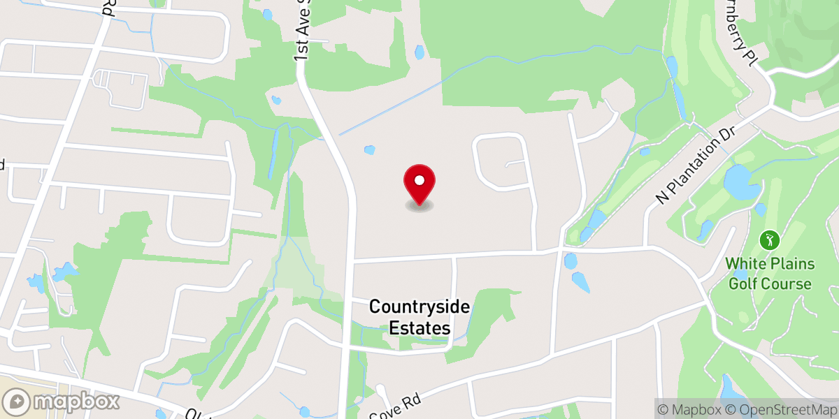Map showing location of Algood Christian Broadcasting Inc