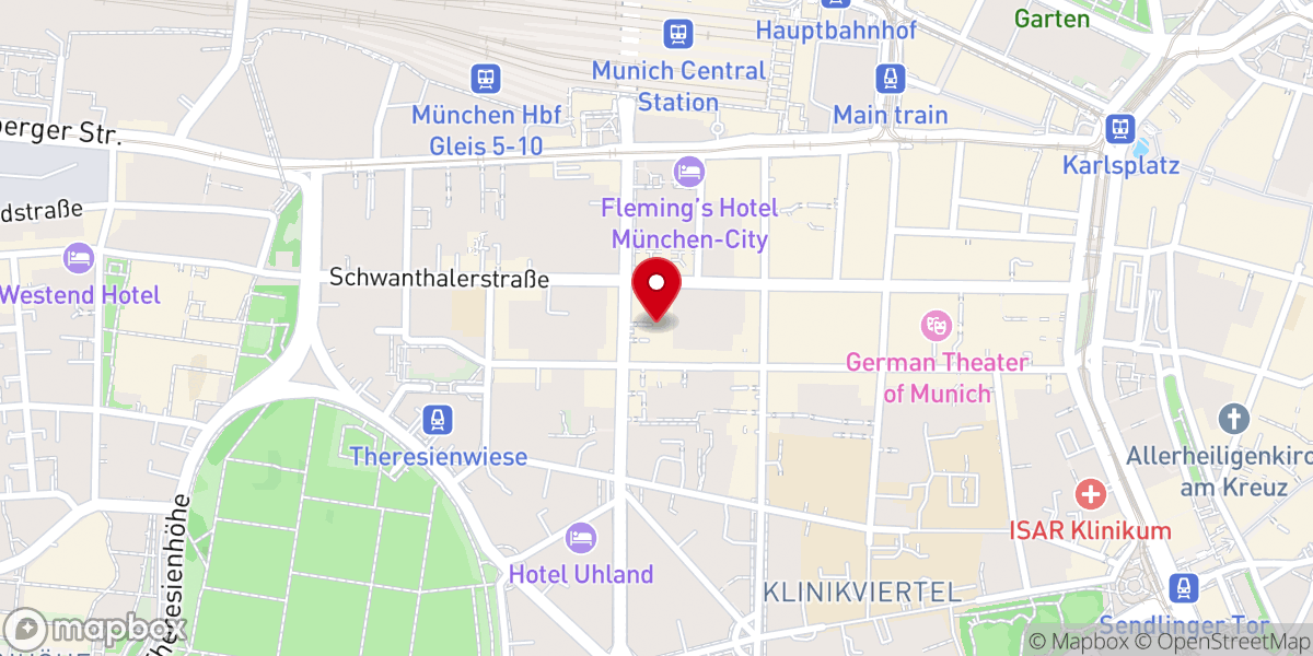 Map showing location of Orthodoxe Kapelle des hl. Siluan (Deutschsprachig)