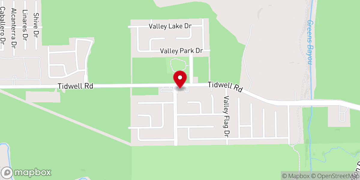 Map showing location of Faith Christian Center