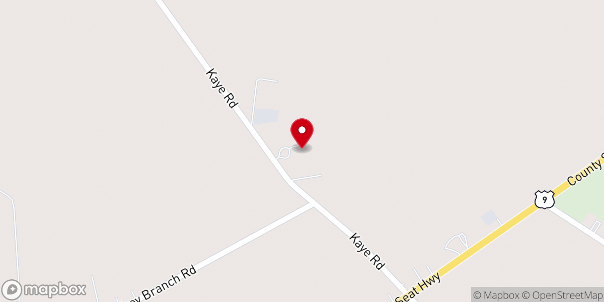 Map showing location of Bayview Church & Christian School