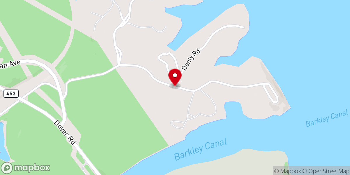 Map showing location of Canal Campground