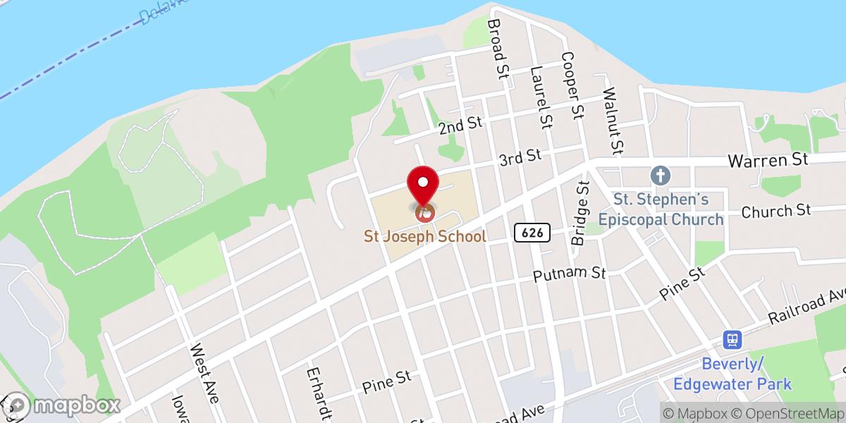 Map showing location of Jesus, The Good Shepherd Parish