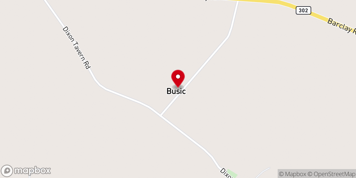 Map showing location of Barclay Assembly of God
