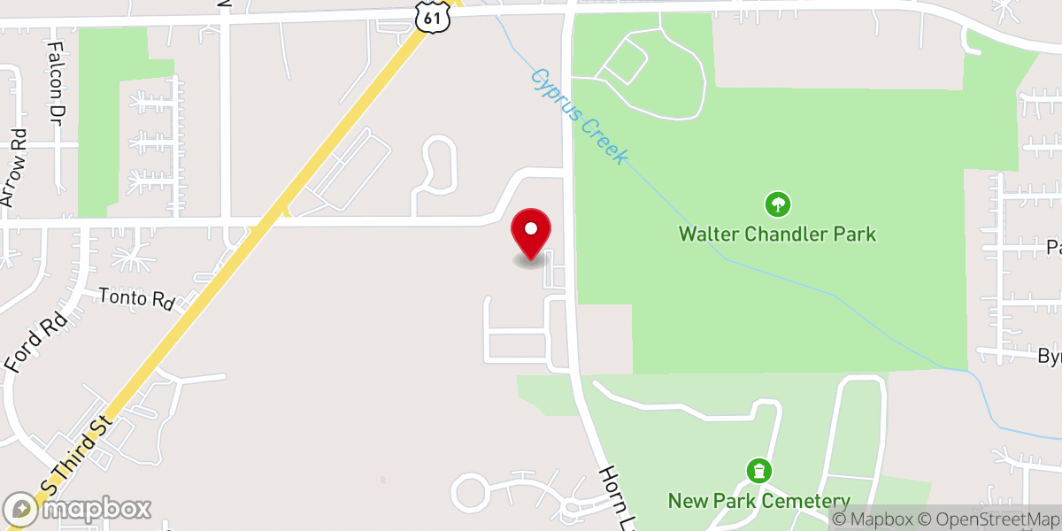 Map showing location of New Covenant Seventh Day Adventist Church