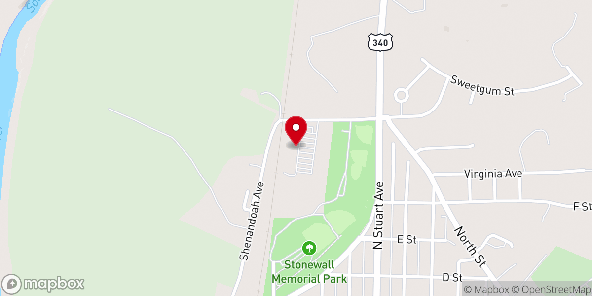 Map showing location of Faith Alive Fellowship