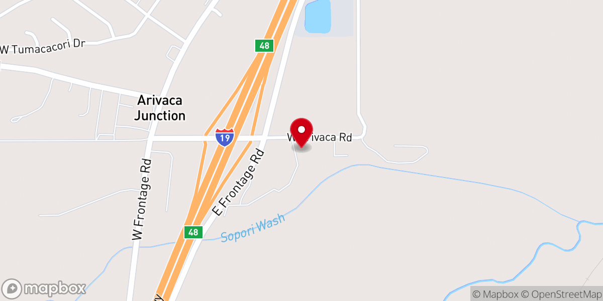 Map showing location of Unitarian Universalist Congregation