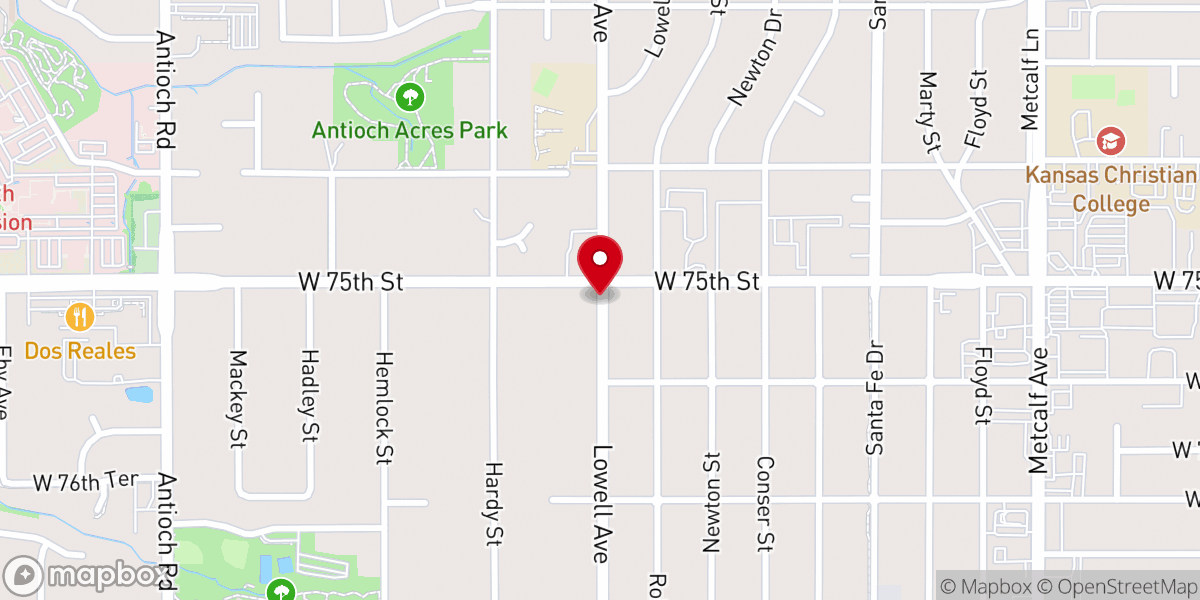 Map showing location of Summit Lighthouse Study Group of Kansas City