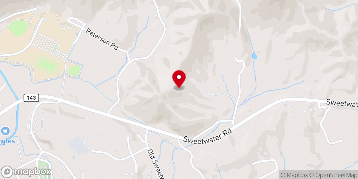 Map showing location of Whisper Mountain Ministries Inc