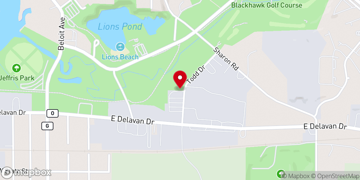 Map showing location of One Church One Home Inc