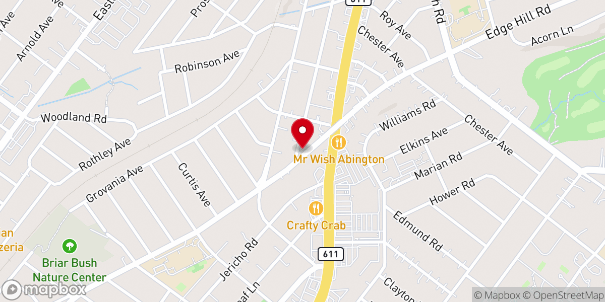 Map showing location of Cornerstone Christian Fellowship